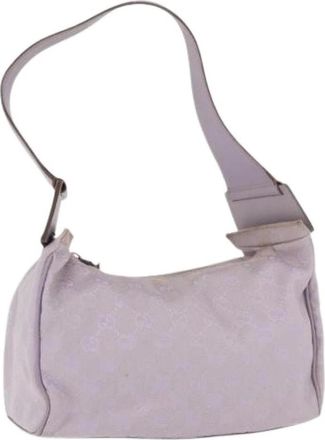 Gucci Pre-owned Borsa a Spalla GG Canvas - - Pre-owned - Donna - Viola - ONE SIZE