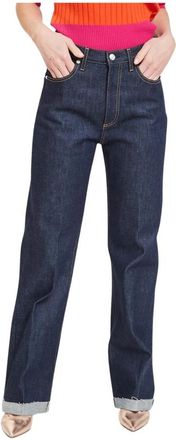 Nine In The Morning Deepa Palazzo Jeans - Dames - Loose Fit Jeans - Blauw - W26 - Jeans