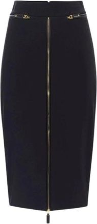 Elisabetta Franchi Mujer, Faldas, Negro, Talla: M