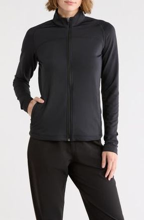 Swannies Cora Zip Golf Jacket in Black at Nordstrom Rack, Size X-Small