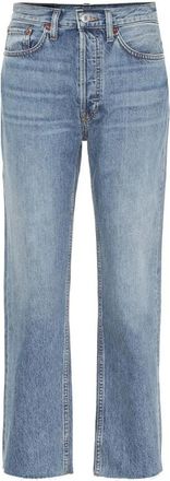 Re/Done Jeans High Rise Fornepipe - Dames - Vrijetijds broeken - Blauw - W27 - Broeken
