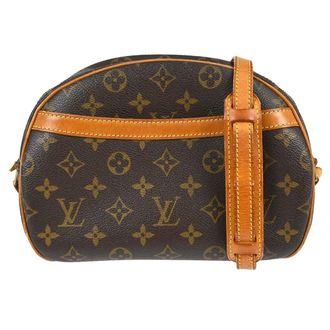 Louis Vuitton Blois Monogram Canvas Brown Canvas Handbag (Pre-Owned)