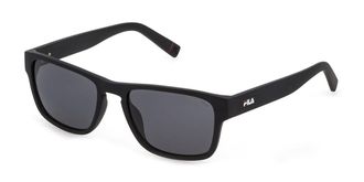 Fila SFI099V Polarized U28P Mens Sunglasses Black Size 55