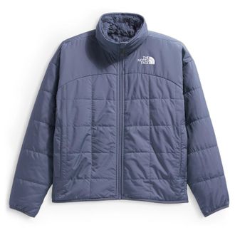 The North Face Girls Reversible Shasta Full-Zip Insulated Jacket Purple XS
