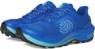Topo Athletic Mtn Racer 4 Womens Running Shoes Blue/Blue : 10.5 B - Medium, Synthetic