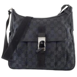 Gucci Pre-owned Cross Body Bag - unisex - Gucci Vintage - Vintage Cross Body Bags - Black - ONE SIZE - Pre-owned