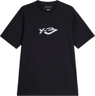 adidas x Y-3 Liquid Logo T-Shirt Asia Sizing Black KQ8579