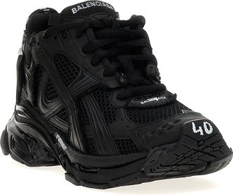 Balenciaga Mens Black Polyester Athletic Sneakers