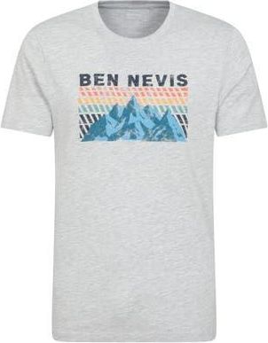 Mountain Warehouse Ben Nevis Graphic T-Shirt in Light Grey at Nordstrom, Size X-Large