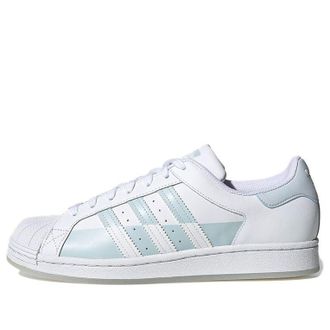 adidas originals Superstar Shoes White Light Blue FX5533