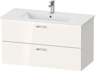 Duravit Duravit - Xbase, Juego De Muebles De Pared, Con Espejo Led, Lavabo
