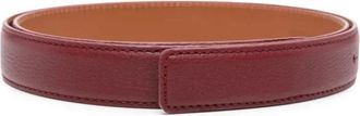 Santoni Omkeerbare Leren Riem - Dames - Riemen - Rood - 90 CM - Leer - Accessoires
