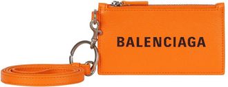 Balenciaga Leather Essential Long Card Holder