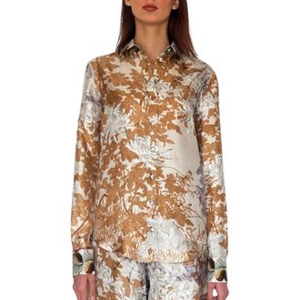 Pierre-Louis Mascia Dames, Blouses & Shirts, Veelkleurig, Maat: S Zijde