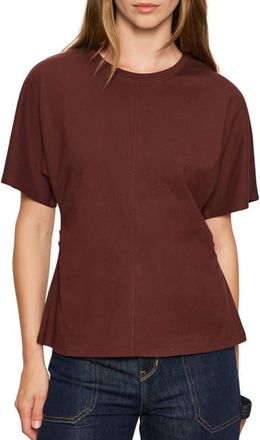 Sanctuary Dolman Sleeve Organic Cotton T-Shirt in Chicory at Nordstrom, Size Small