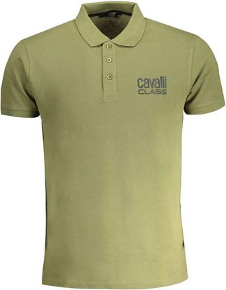 Cavalli Cotton Men Polo Mens Shirt