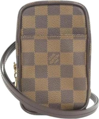Louis Vuitton Pre-owned Mini Bag - Dames - Vintage Mini Tas - Bruin - ONE Size - Vintage