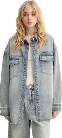 Gestuz Camisa GZnoma - Jackets - Mujer - Azul - M