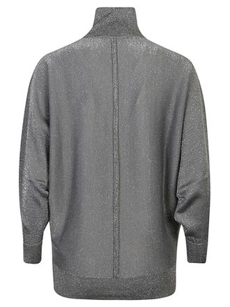 Circus Hotel Viscose Turtleneck Sweater - Gray