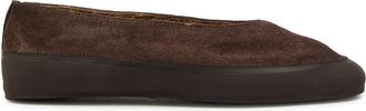 Le Monde Beryl LE Monde Beryl Apres Ski Suede Ballet Flats - Brown - 37 (IT37 / UK4)