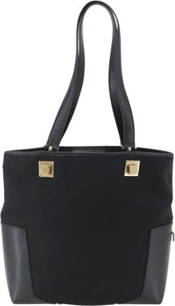 Ferragamo Pre-owned Tote Bags, female, Black, Size: ONE SIZE Pre-owned Vintage Tote Bag
