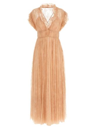 Alberta Ferretti Pink Lace dress