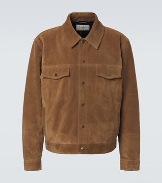 Saint Laurent Suede blouson jacket