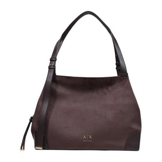 A|X Armani Exchange Bolso Tote - Bags - Mujer - Marr&oacute;n - ONE SIZE