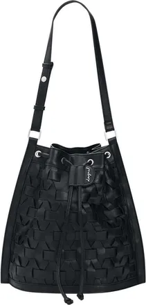 Desigual zaino intrecciato nero