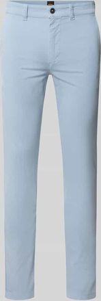 Boss Orange by Hugo Boss BOSS Orange Slim Fit Chino aus Baumwoll-Mix in Hellblau, Gr&ouml;&szlig;e 33/36