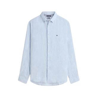Tommy Hilfiger Casual Shirts - Heren - Casual Overhemden - Blauw - M - Overhemden