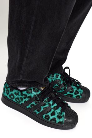adidas SUPERSTAR II Sports Shoes, Womens, Green