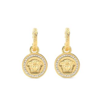 Versace La Medusa Greca Earrings
