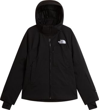 The North Face Front Zippered Black Hooded Jacket with Adjustable Cuffs