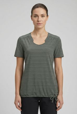 Killtec T-Shirt KILLTEC KOS 46 WMN TSHRT, Damen, Gr. 34, sage, Obermaterial: 93% Polyester, 7% Elasthan, Shirts T-Shirt