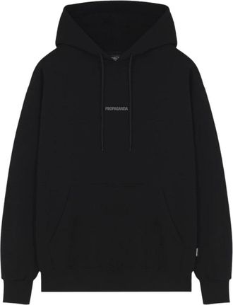 PROPAGANDA Hoodie Ribs-01 - Heren - Hoodies - Zwart - XL - Katoen - Hoodies & sweatvesten