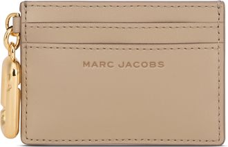 Marc Jacobs Womens Cardholder Light Slate Leather Cowhide Wallets & Purses