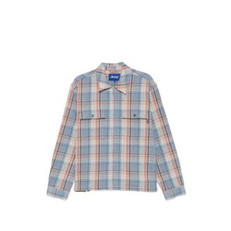 A.W.A.K.E. Rivington Checked Zip Shirt