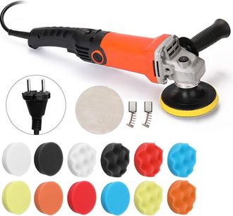 OEM Pulidora El&eacute;ctrica Para Autom&oacute;viles De 1200 W Y 220 V Con Velocidad Ajustable, M&aacute;quina Para Eliminar El Pelo Y Herramienta Para Pulir Muebles Y Autom&oacute;