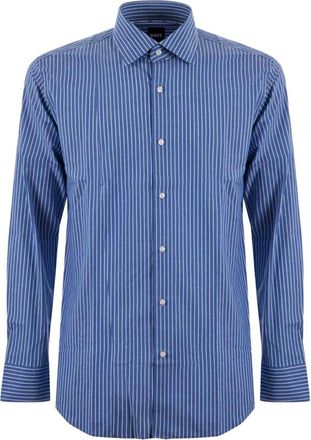 HUGO BOSS Hombre, Camisas, Azul, Talla: 2XL