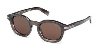 Ermenegildo Zegna EZ0229 20J Mens Sunglasses Grey Size 47