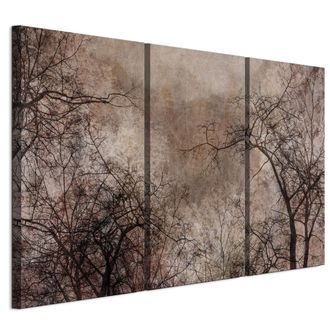 OEM Cuadro Sobre Lienzo Italiano De 90 X 60 Cm, Tr&iacute;ptico - Estilo Modernista - Naturaleza Cuadro Sobre Lienzo Italiano De 120 X 80 Cm, Tr&iacute;ptico - Estilo M