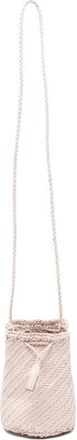 Dragon Diffusion Pompom Double Jump - Dames - Schoudertassen - Beige - ONE Size - Tassen