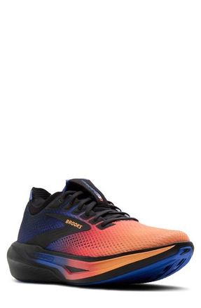 Brooks Hyperion 3 Running Shoe in Blue/Coral/Papaya at Nordstrom, Size 11.5