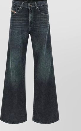 Diesel denim wide-leg trousers