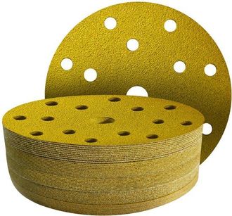 OEM 50 Discos De Lijado De 150 Mm - Grano 80 - Disco De Lijado De 150 Mm Con 15 Agujeros Para Lijadora Orbital De 150 Mm