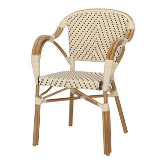 MisterWils Silla De Exterior &aacute;ngeles - Beige,marr&oacute;n - 83x56x59