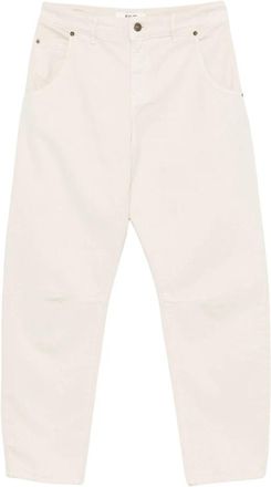 Five Jeans Billie Broeken - Dames - Loose Fit Jeans - Beige - W30 - Katoen - Jeans