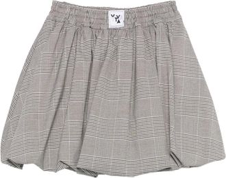 Vivetta Minigonna con bordo a palloncino - Grigio