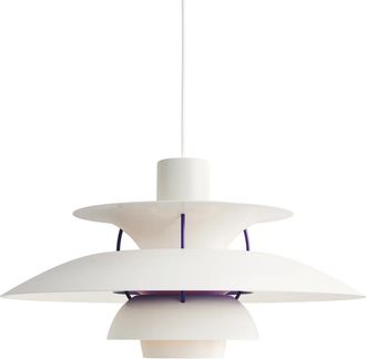 Louis Poulsen PH 5 Pendelleuchte, weiss classic